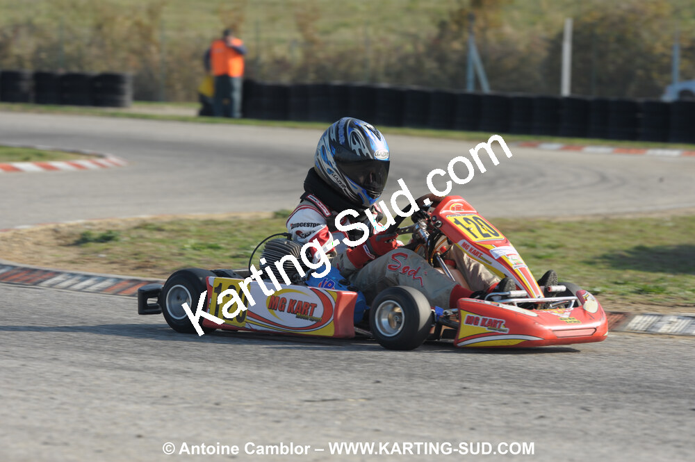 06/11/2010 : 5ème manche du Championnat du Sud 2010 à Carcassonne (photos Antoine Camblor) 2010 — karting