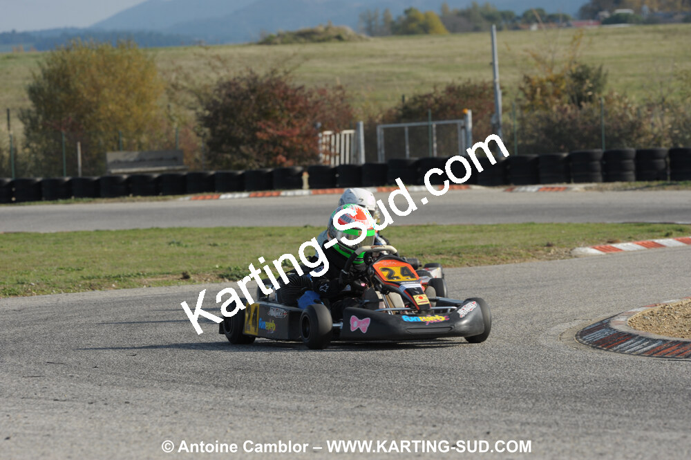 06/11/2010 : 5ème manche du Championnat du Sud 2010 à Carcassonne (photos Antoine Camblor) 2010 — karting