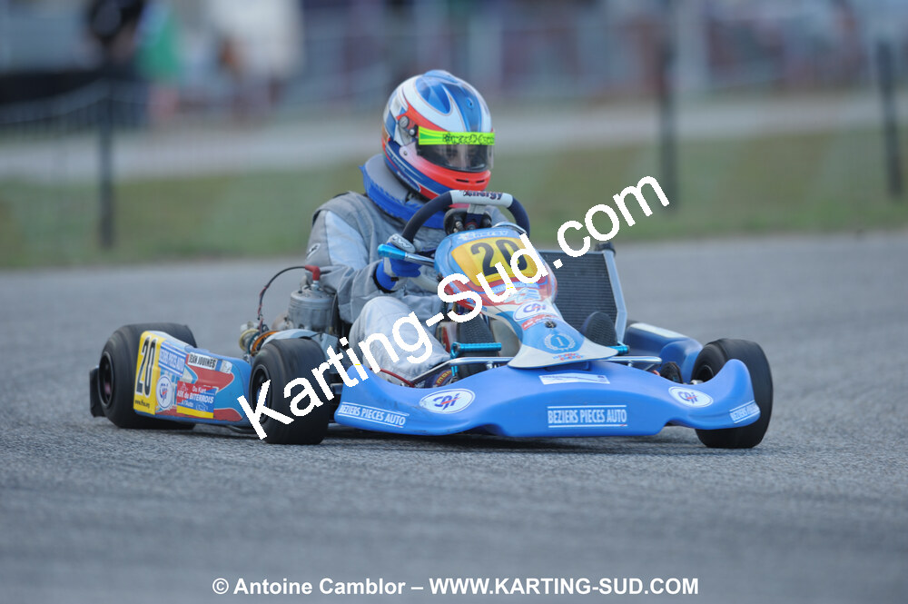 06/11/2010 : 5ème manche du Championnat du Sud 2010 à Carcassonne (photos Antoine Camblor) 2010 — karting