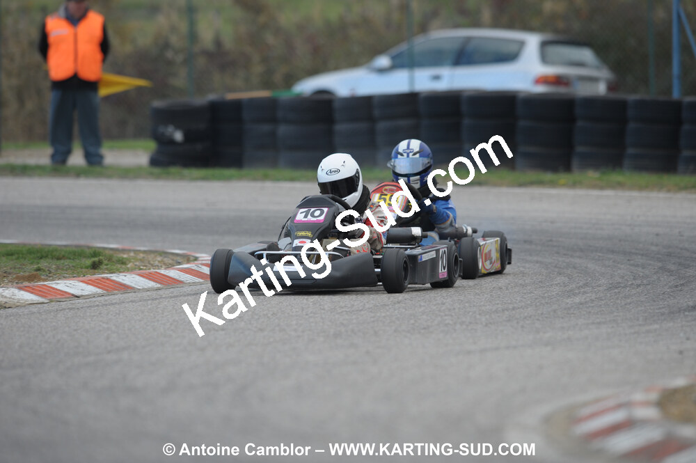 06/11/2010 : 5ème manche du Championnat du Sud 2010 à Carcassonne (photos Antoine Camblor) 2010 — karting