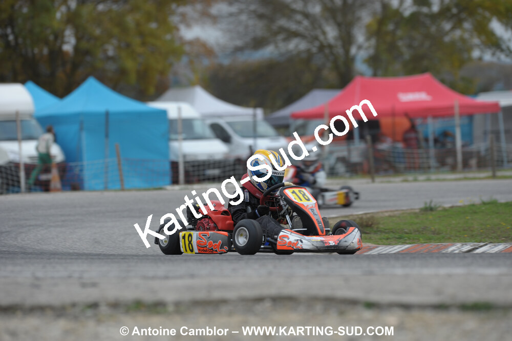 06/11/2010 : 5ème manche du Championnat du Sud 2010 à Carcassonne (photos Antoine Camblor) 2010 — karting