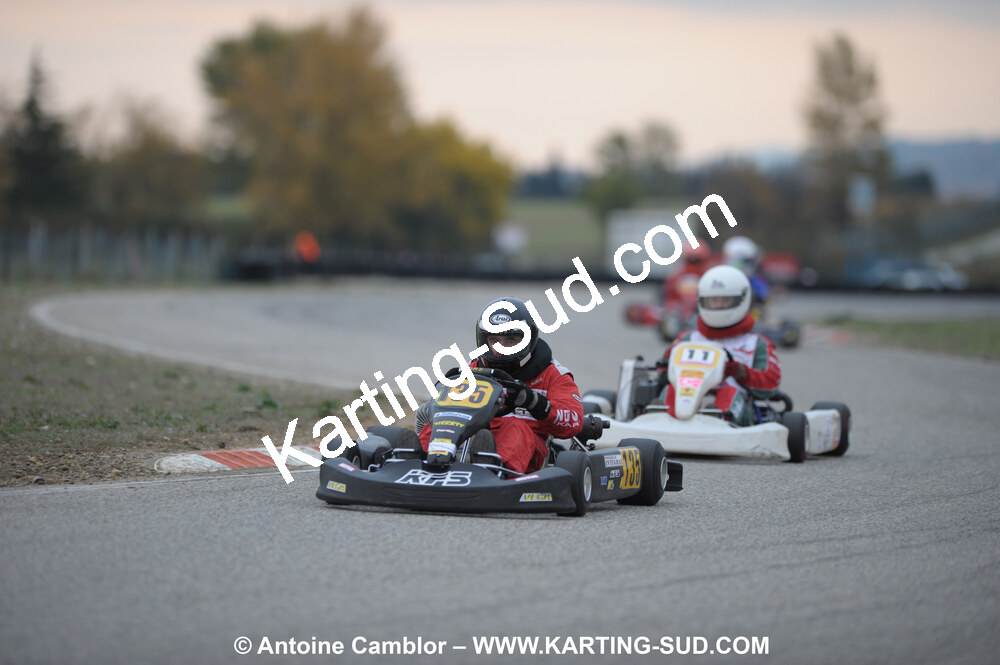 06/11/2010 : 5ème manche du Championnat du Sud 2010 à Carcassonne (photos Antoine Camblor) 2010 — karting