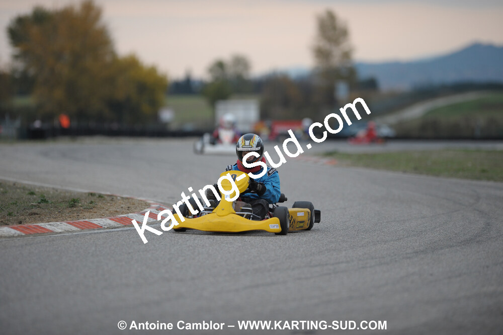 06/11/2010 : 5ème manche du Championnat du Sud 2010 à Carcassonne (photos Antoine Camblor) 2010 — karting
