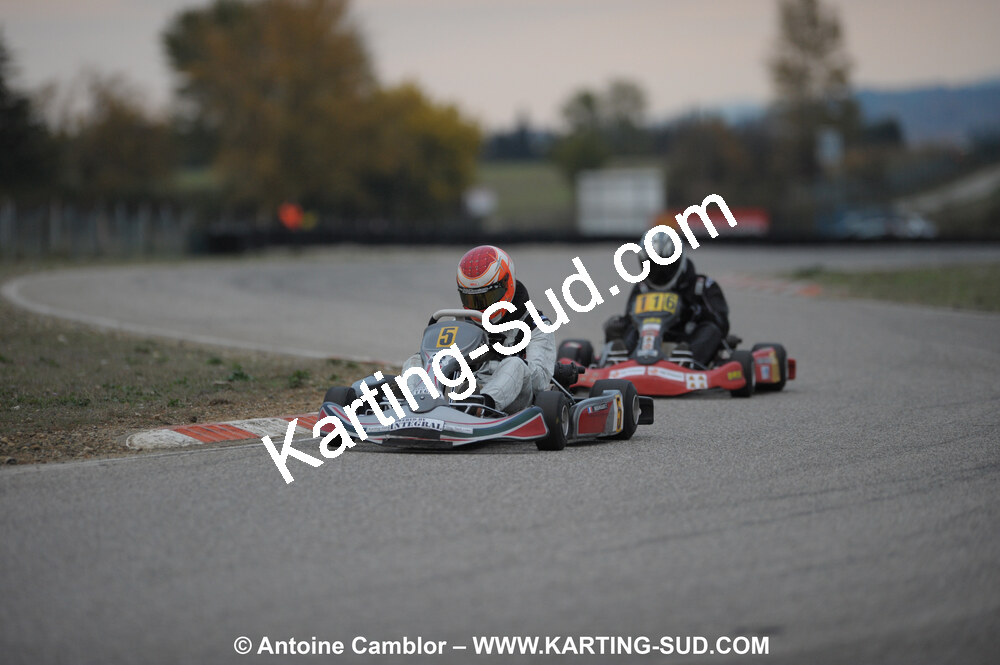 06/11/2010 : 5ème manche du Championnat du Sud 2010 à Carcassonne (photos Antoine Camblor) 2010 — karting
