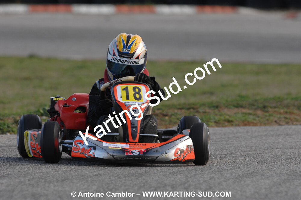 06/11/2010 : 5ème manche du Championnat du Sud 2010 à Carcassonne (photos Antoine Camblor) 2010 — karting