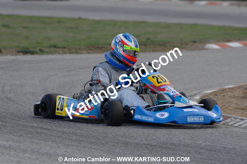 06/11/2010 : 5ème manche du Championnat du Sud 2010 à Carcassonne (photos Antoine Camblor) 2010 — karting