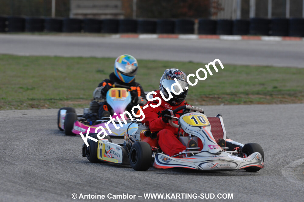 06/11/2010 : 5ème manche du Championnat du Sud 2010 à Carcassonne (photos Antoine Camblor) 2010 — karting
