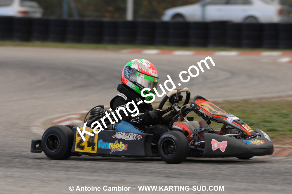 06/11/2010 : 5ème manche du Championnat du Sud 2010 à Carcassonne (photos Antoine Camblor) 2010 — karting
