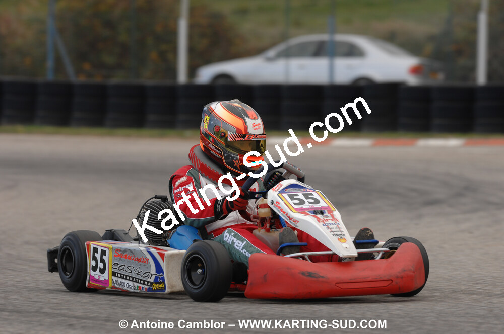 06/11/2010 : 5ème manche du Championnat du Sud 2010 à Carcassonne (photos Antoine Camblor) 2010 — karting