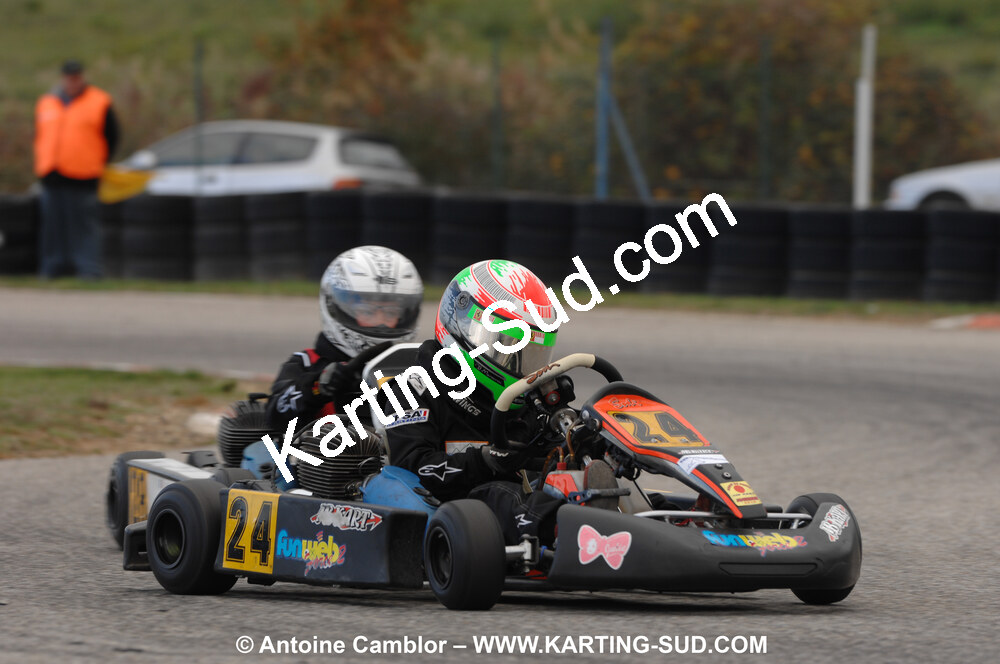 06/11/2010 : 5ème manche du Championnat du Sud 2010 à Carcassonne (photos Antoine Camblor) 2010 — karting