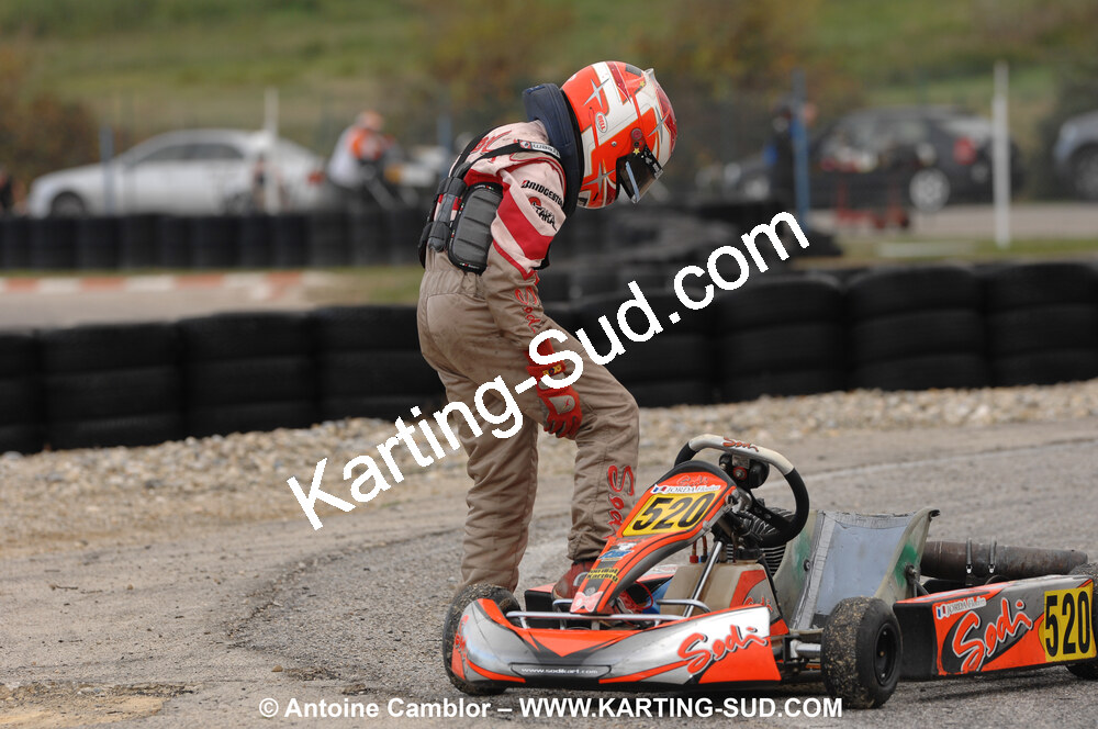 06/11/2010 : 5ème manche du Championnat du Sud 2010 à Carcassonne (photos Antoine Camblor) 2010 — karting