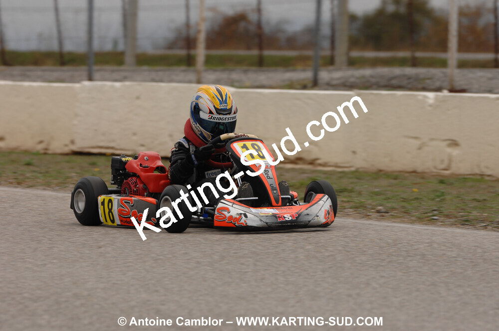 06/11/2010 : 5ème manche du Championnat du Sud 2010 à Carcassonne (photos Antoine Camblor) 2010 — karting