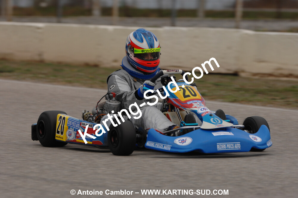 06/11/2010 : 5ème manche du Championnat du Sud 2010 à Carcassonne (photos Antoine Camblor) 2010 — karting