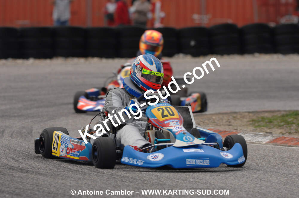 06/11/2010 : 5ème manche du Championnat du Sud 2010 à Carcassonne (photos Antoine Camblor) 2010 — karting
