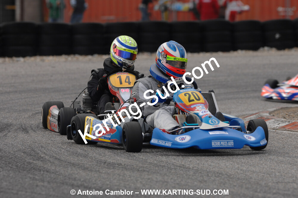 06/11/2010 : 5ème manche du Championnat du Sud 2010 à Carcassonne (photos Antoine Camblor) 2010 — karting
