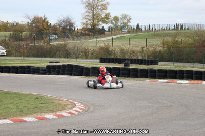 07/11/2010 : 5ème manche du Championnat du Sud 2010 à Carcassonne (photos Timo Bastian) 2010 — karting
