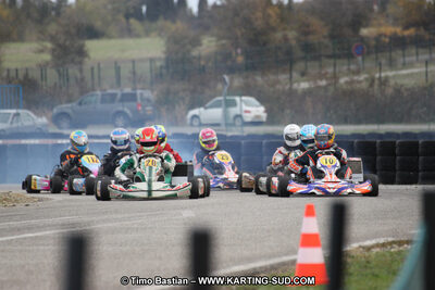 07/11/2010 : 5ème manche du Championnat du Sud 2010 à Carcassonne (photos Timo Bastian) 2010 — karting