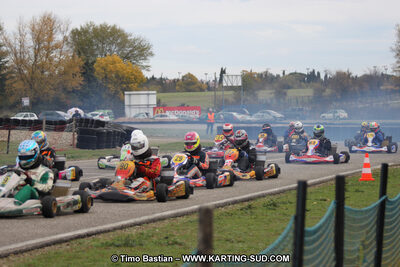 07/11/2010 : 5ème manche du Championnat du Sud 2010 à Carcassonne (photos Timo Bastian) 2010 — karting