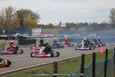 07/11/2010 : 5ème manche du Championnat du Sud 2010 à Carcassonne (photos Timo Bastian) 2010 — karting
