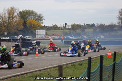 07/11/2010 : 5ème manche du Championnat du Sud 2010 à Carcassonne (photos Timo Bastian) 2010 — karting