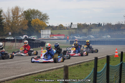 07/11/2010 : 5ème manche du Championnat du Sud 2010 à Carcassonne (photos Timo Bastian) 2010 — karting