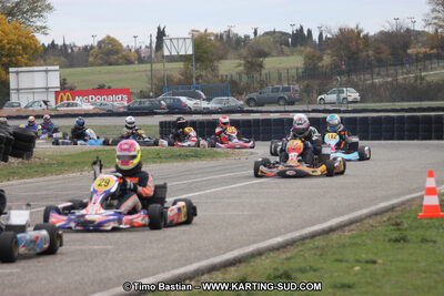 07/11/2010 : 5ème manche du Championnat du Sud 2010 à Carcassonne (photos Timo Bastian) 2010 — karting