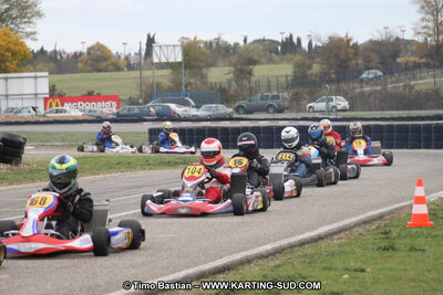 07/11/2010 : 5ème manche du Championnat du Sud 2010 à Carcassonne (photos Timo Bastian) 2010 — karting
