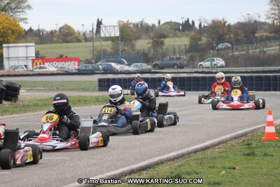 07/11/2010 : 5ème manche du Championnat du Sud 2010 à Carcassonne (photos Timo Bastian) 2010 — karting