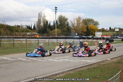 07/11/2010 : 5ème manche du Championnat du Sud 2010 à Carcassonne (photos Timo Bastian) 2010 — karting