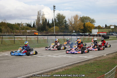 07/11/2010 : 5ème manche du Championnat du Sud 2010 à Carcassonne (photos Timo Bastian) 2010 — karting