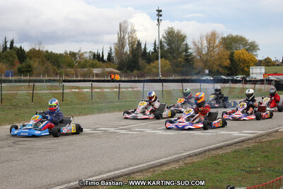 07/11/2010 : 5ème manche du Championnat du Sud 2010 à Carcassonne (photos Timo Bastian) 2010 — karting