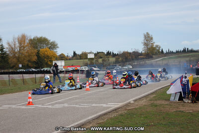 07/11/2010 : 5ème manche du Championnat du Sud 2010 à Carcassonne (photos Timo Bastian) 2010 — karting
