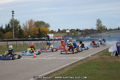 07/11/2010 : 5ème manche du Championnat du Sud 2010 à Carcassonne (photos Timo Bastian) 2010 — karting