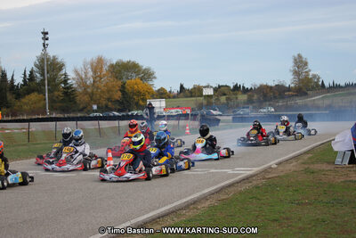 07/11/2010 : 5ème manche du Championnat du Sud 2010 à Carcassonne (photos Timo Bastian) 2010 — karting