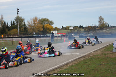 07/11/2010 : 5ème manche du Championnat du Sud 2010 à Carcassonne (photos Timo Bastian) 2010 — karting