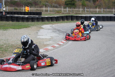 07/11/2010 : 5ème manche du Championnat du Sud 2010 à Carcassonne (photos Timo Bastian) 2010 — karting
