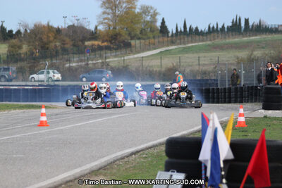 07/11/2010 : 5ème manche du Championnat du Sud 2010 à Carcassonne (photos Timo Bastian) 2010 — karting