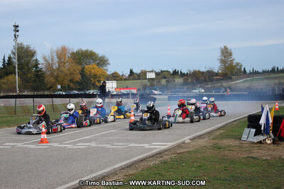 07/11/2010 : 5ème manche du Championnat du Sud 2010 à Carcassonne (photos Timo Bastian) 2010 — karting