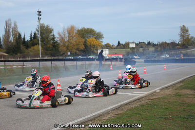 07/11/2010 : 5ème manche du Championnat du Sud 2010 à Carcassonne (photos Timo Bastian) 2010 — karting