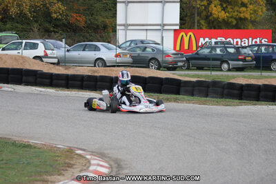 07/11/2010 : 5ème manche du Championnat du Sud 2010 à Carcassonne (photos Timo Bastian) 2010 — karting