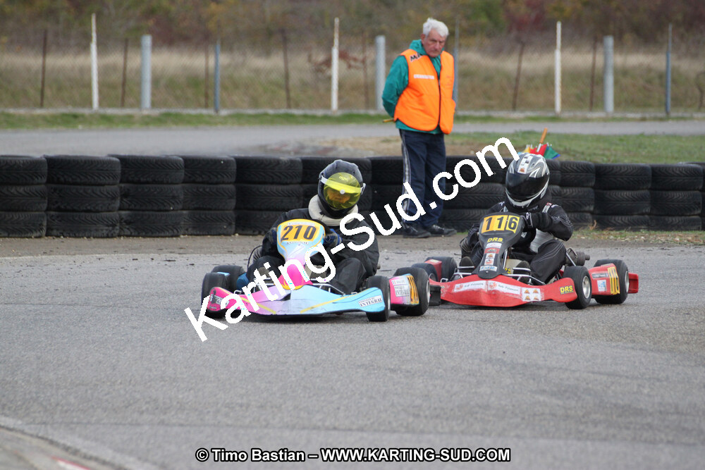 07/11/2010 : 5ème manche du Championnat du Sud 2010 à Carcassonne (photos Timo Bastian) 2010 — karting