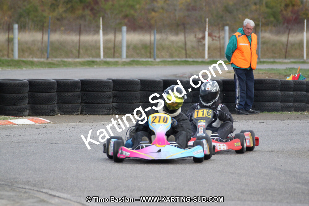 07/11/2010 : 5ème manche du Championnat du Sud 2010 à Carcassonne (photos Timo Bastian) 2010 — karting