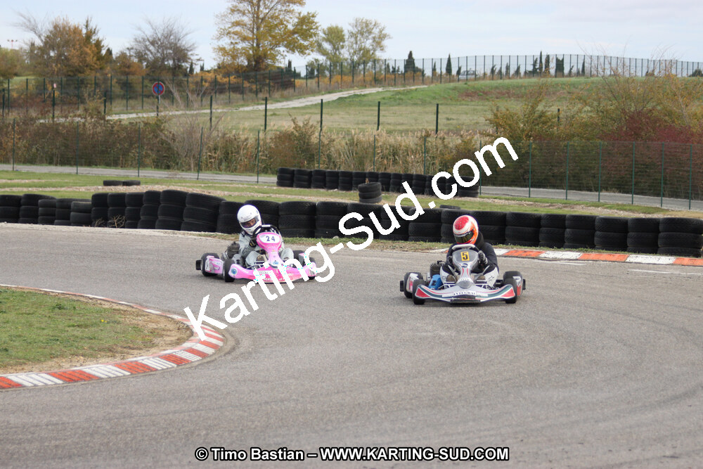 07/11/2010 : 5ème manche du Championnat du Sud 2010 à Carcassonne (photos Timo Bastian) 2010 — karting