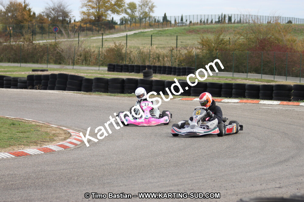 07/11/2010 : 5ème manche du Championnat du Sud 2010 à Carcassonne (photos Timo Bastian) 2010 — karting