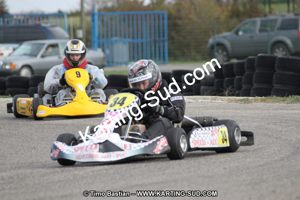 07/11/2010 : 5ème manche du Championnat du Sud 2010 à Carcassonne (photos Timo Bastian) 2010 — karting