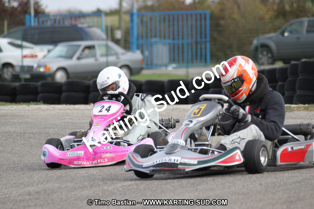 07/11/2010 : 5ème manche du Championnat du Sud 2010 à Carcassonne (photos Timo Bastian) 2010 — karting