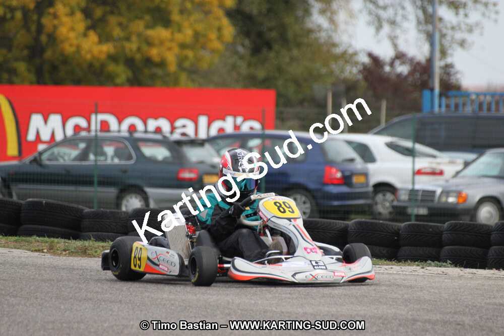 07/11/2010 : 5ème manche du Championnat du Sud 2010 à Carcassonne (photos Timo Bastian) 2010 — karting