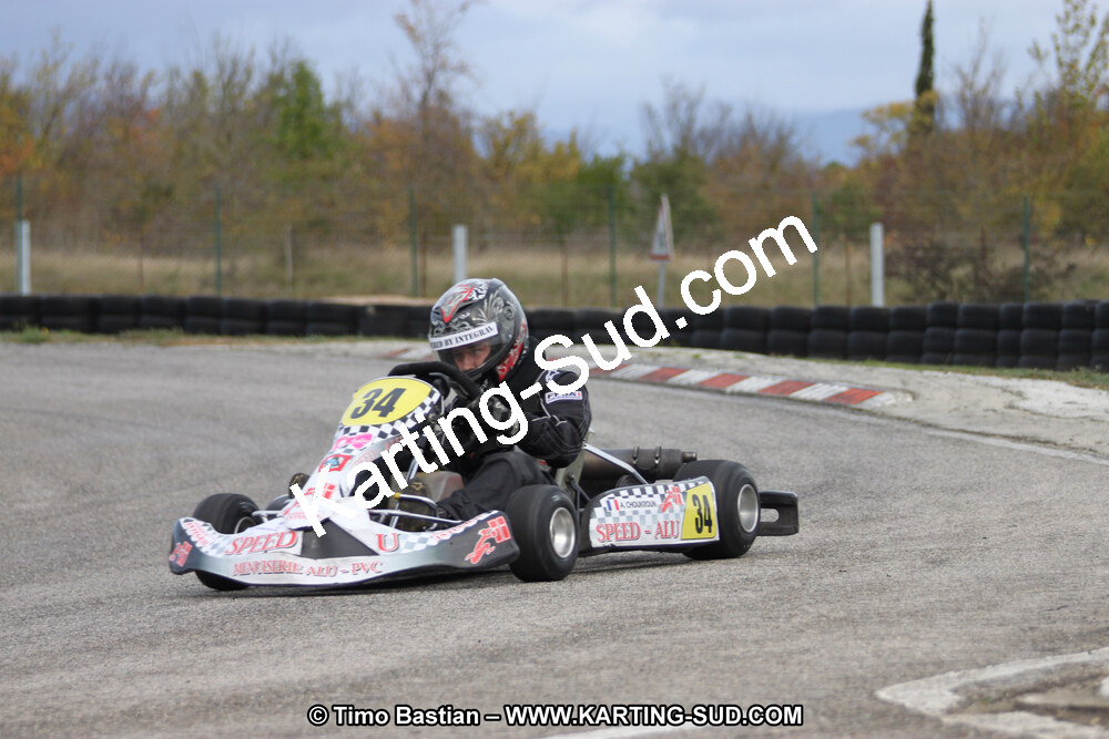 07/11/2010 : 5ème manche du Championnat du Sud 2010 à Carcassonne (photos Timo Bastian) 2010 — karting