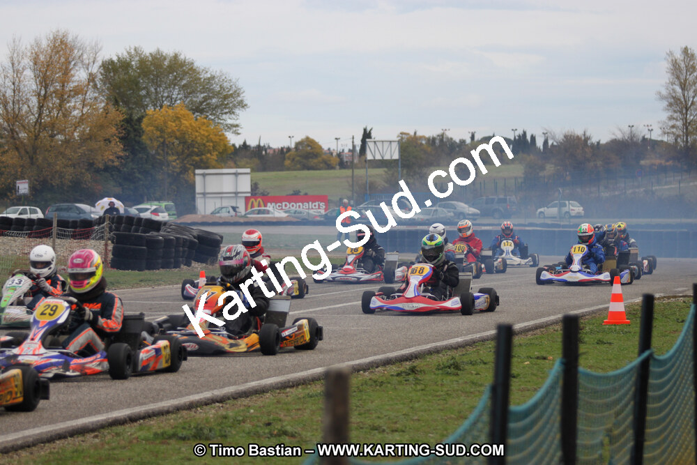 07/11/2010 : 5ème manche du Championnat du Sud 2010 à Carcassonne (photos Timo Bastian) 2010 — karting