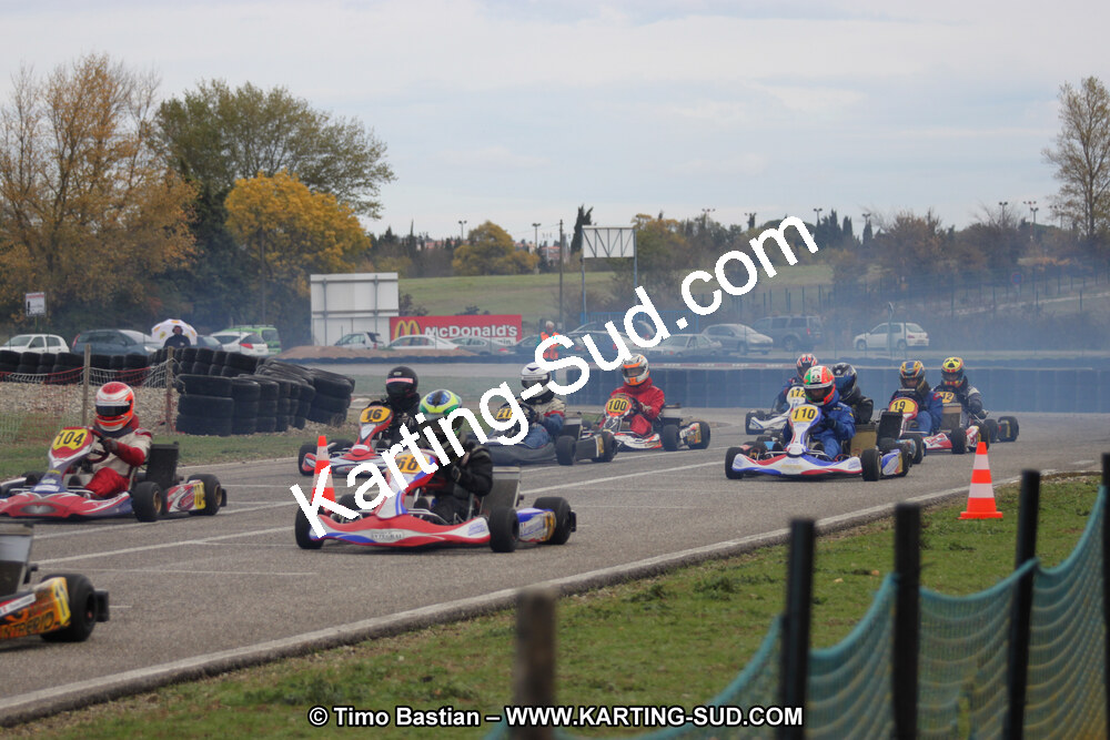 07/11/2010 : 5ème manche du Championnat du Sud 2010 à Carcassonne (photos Timo Bastian) 2010 — karting